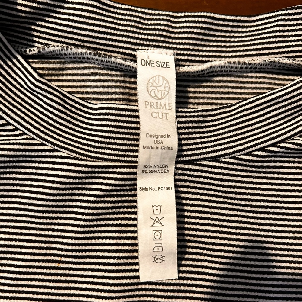 Stretchy Striped Collared Tank - Picture 4 of 6